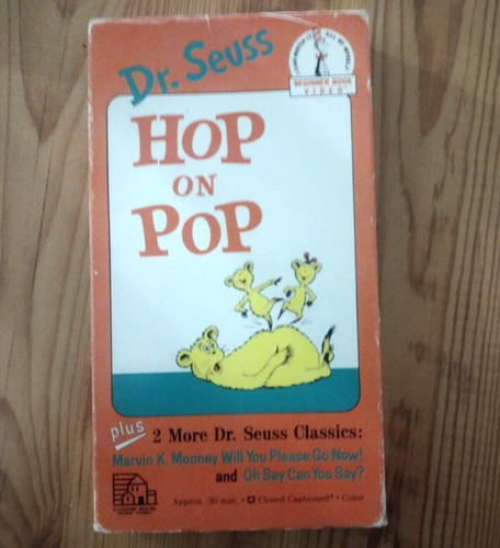Seuss hop pop vhs - seuss, (vhs